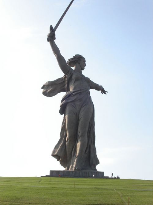 Mamayev Kurgan - Soviet World War II Memorial 